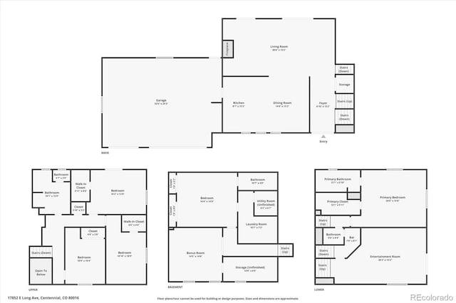 17852 E Long Ave, Centennial, CO 80016 - view of room layout