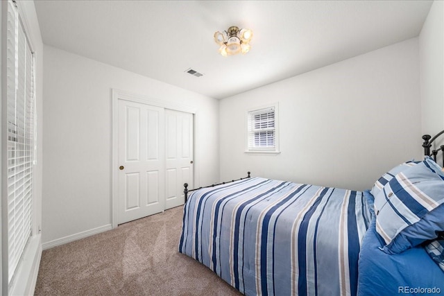 151 Marchant St, Black Hawk, CO 80422 - bedroom with carpet floors, baseboards, and a closet