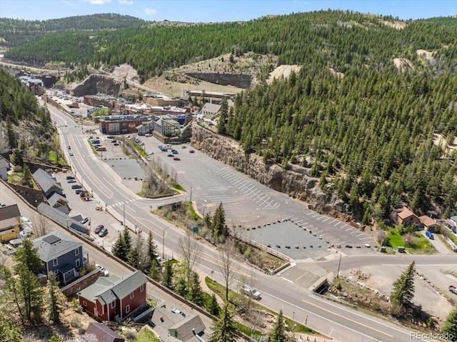 151 Marchant St, Black Hawk, CO 80422 - aerial view of a heavily wooded area