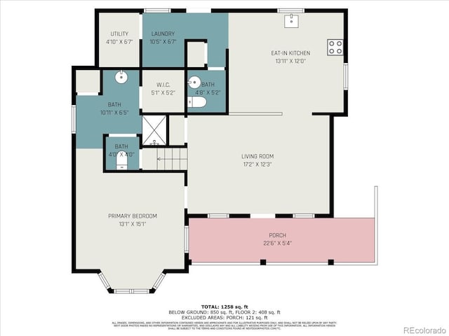 151 Marchant St, Black Hawk, CO 80422 - home floor plan