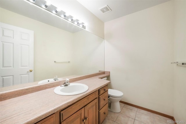 174 Luxury Ln, Colorado Springs, CO 80921 - bathroom featuring vanity and tile patterned floors