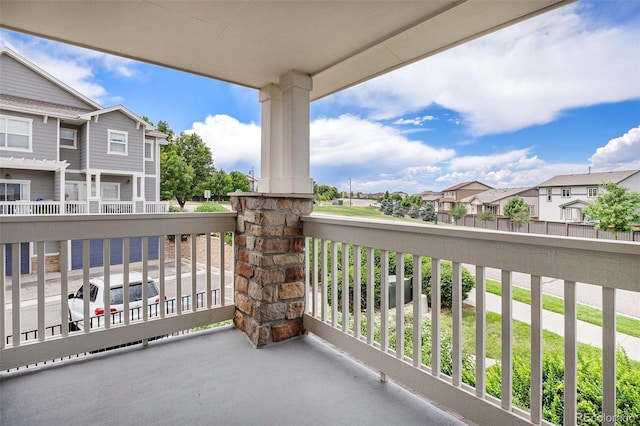 9311 Amison Cir Unit 204, Parker, CO 80134 - balcony with a residential view