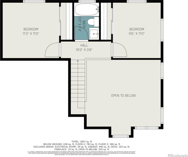 2870 Harrisburg Way, Colorado Springs, CO 80922 - view of layout