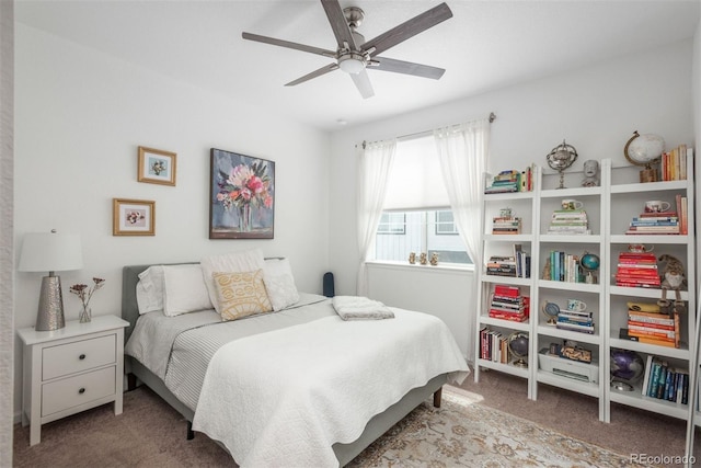 9250 Garnett Way Unit D, Arvada, CO 80007 - bedroom featuring carpet floors and a ceiling fan