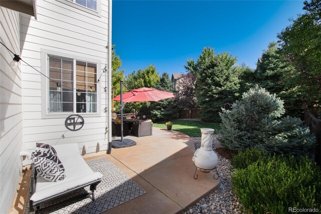 2880 Breezy Ln, Castle Rock, CO 80109 - view of patio