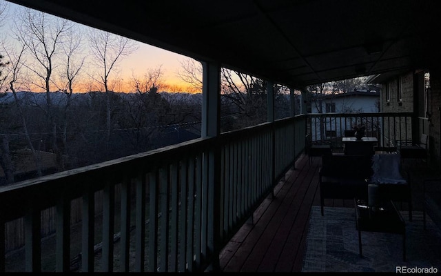1420 W Ridge Rd, Littleton, CO 80120 - view of deck