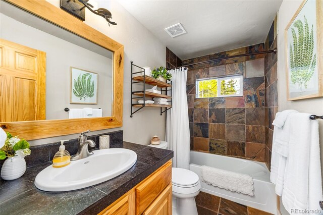 146 Atoka Dr, Como, CO 80432 - bathroom featuring vanity and shower / bath combo