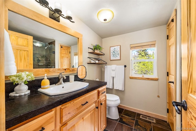 146 Atoka Dr, Como, CO 80432 - full bathroom featuring vanity and a stall shower
