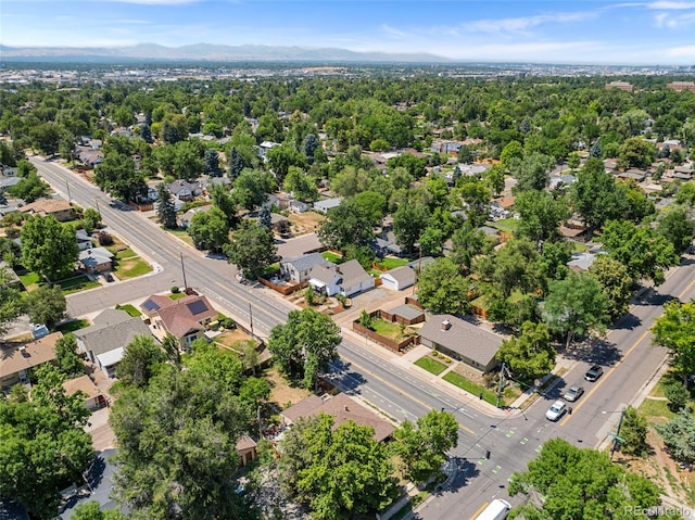 aerial view