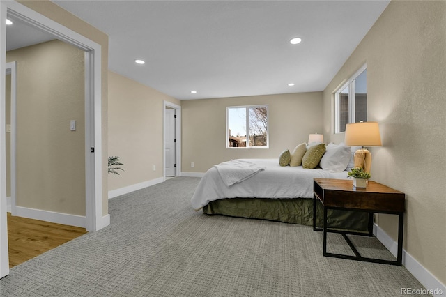 10431 Holland St, Broomfield, CO 80021 - carpeted bedroom featuring baseboards and recessed lighting