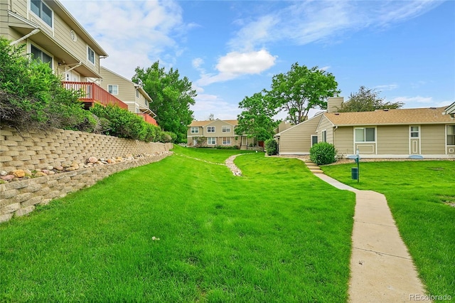 3890 S Atchison Way Unit B, Aurora, CO 80014 - view of green lawn