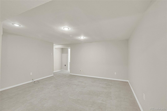 3890 S Atchison Way Unit B, Aurora, CO 80014 - spare room featuring recessed lighting, carpet floors, and a textured ceiling