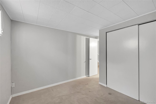 3890 S Atchison Way Unit B, Aurora, CO 80014 - unfurnished bedroom with carpet floors and a closet
