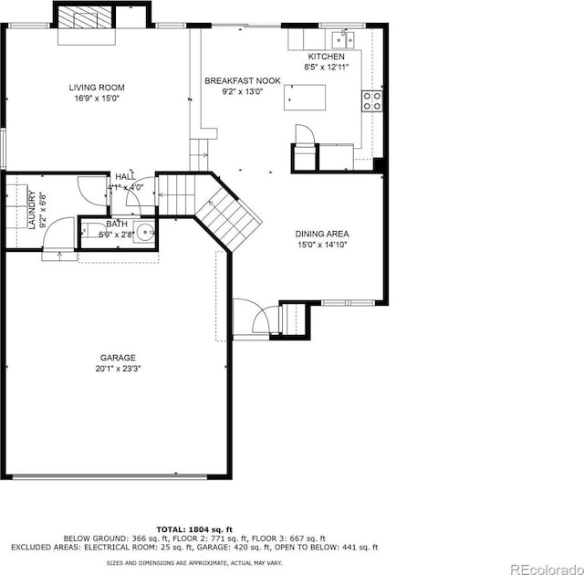 view of layout