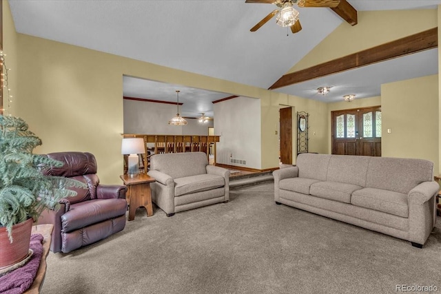 1665 W 113th Ave, Denver, CO 80234 - carpeted living area with ceiling fan