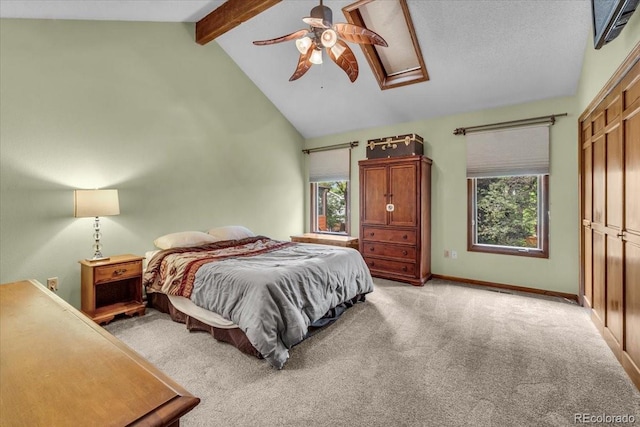 1665 W 113th Ave, Denver, CO 80234 - bedroom with light carpet, a ceiling fan, and baseboards