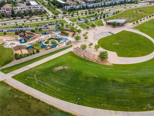 9266 E 35th Ave, Denver, CO 80238 - aerial overview of property's location