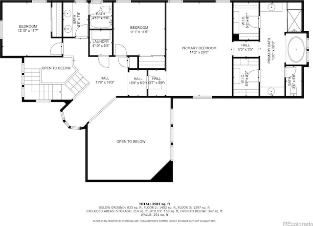 9266 E 35th Ave, Denver, CO 80238 - view of property floor plan