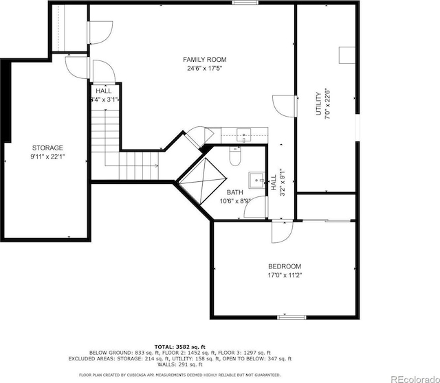 9266 E 35th Ave, Denver, CO 80238 - view of room layout