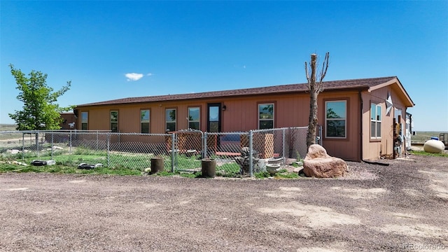 6670 Indian Village Hts, Fountain, CO 80817 - back of house with fence