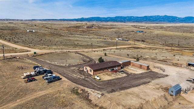 6670 Indian Village Hts, Fountain, CO 80817 - overview of rural landscape with a desert landscape and mountains