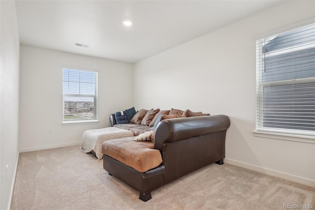 715 N Amory St, Watkins, CO 80137 - sitting room with light colored carpet and baseboards
