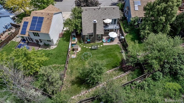 573 Entrada Dr, Golden, CO 80401 - aerial view of property and surrounding area