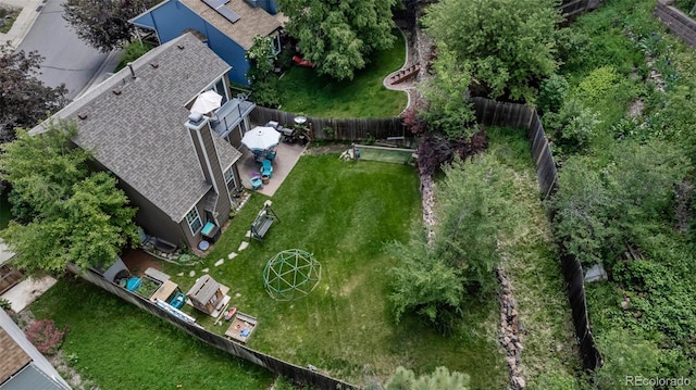 573 Entrada Dr, Golden, CO 80401 - aerial view of property and surrounding area
