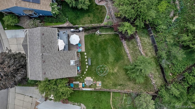 573 Entrada Dr, Golden, CO 80401 - aerial view of property and surrounding area