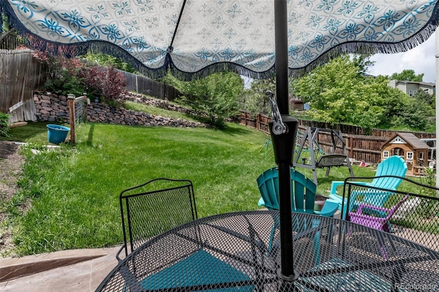 573 Entrada Dr, Golden, CO 80401 - view of yard