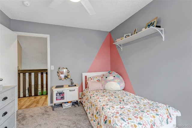 573 Entrada Dr, Golden, CO 80401 - carpeted bedroom featuring a ceiling fan