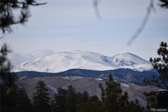 view of mountain backdrop
