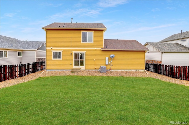 25812 E Cedar Pl, Aurora, CO 80018 - rear view of house featuring central air condition unit