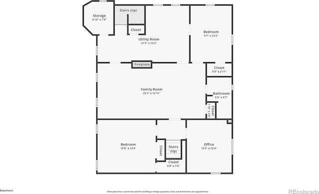 1661 Oneida St, Denver, CO 80220 - view of room layout