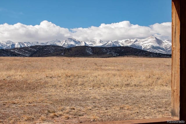 view of mountain feature