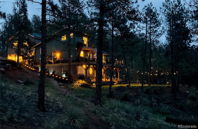16626 Ouray Rd W, Pine, CO 80470 - view of back of house