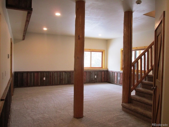 empty room featuring carpet