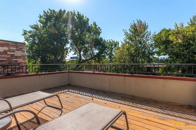 2034 Newton St, Denver, CO 80211 - view of wooden terrace
