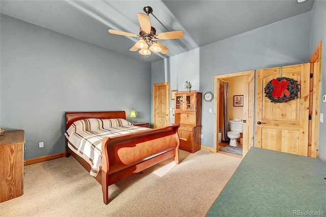 2433 Dogie Spur, Golden, CO 80403 - bedroom featuring carpet floors, baseboards, and ensuite bathroom