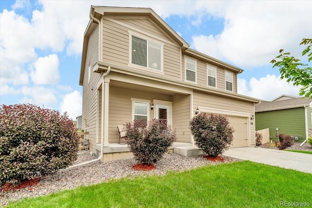 7218 Animas Ave, Frederick, CO 80530 - view of front facade with a garage and concrete driveway