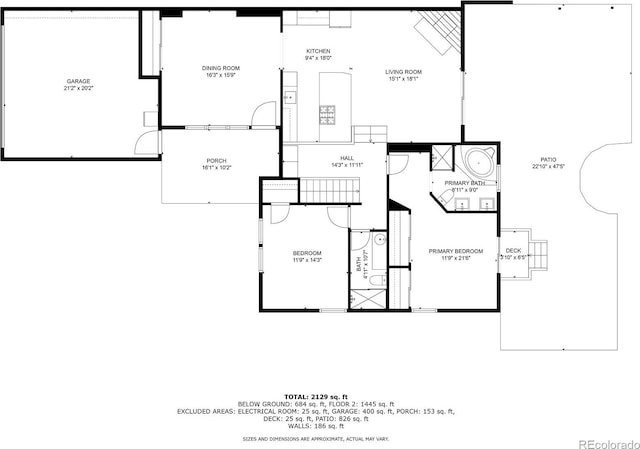 5173 S Emporia Way, Greenwood Village, CO 80111 - view of property floor plan