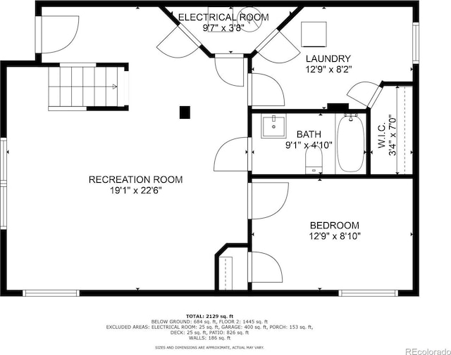 5173 S Emporia Way, Greenwood Village, CO 80111 - view of property floor plan
