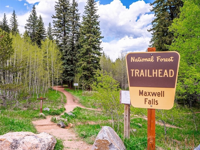 34075 Grouse Ln, Evergreen, CO 80439 - view of community / neighborhood sign