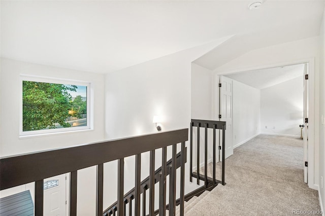 13701 Yank Way, Arvada, CO 80004 - hallway featuring carpet flooring and an upstairs landing
