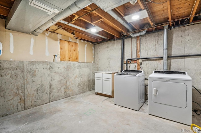 13701 Yank Way, Arvada, CO 80004 - unfinished below grade area featuring independent washer and dryer