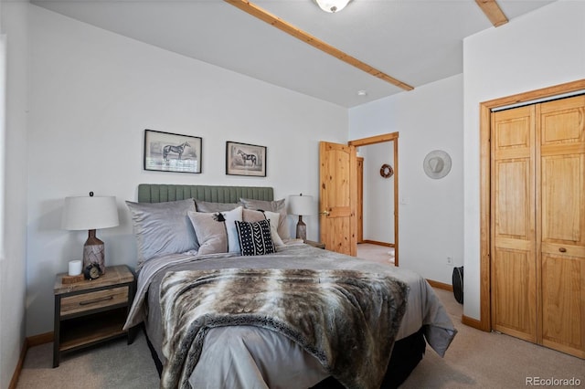 7551 Remington Rd, Como, CO 80432 - bedroom featuring light carpet and baseboards