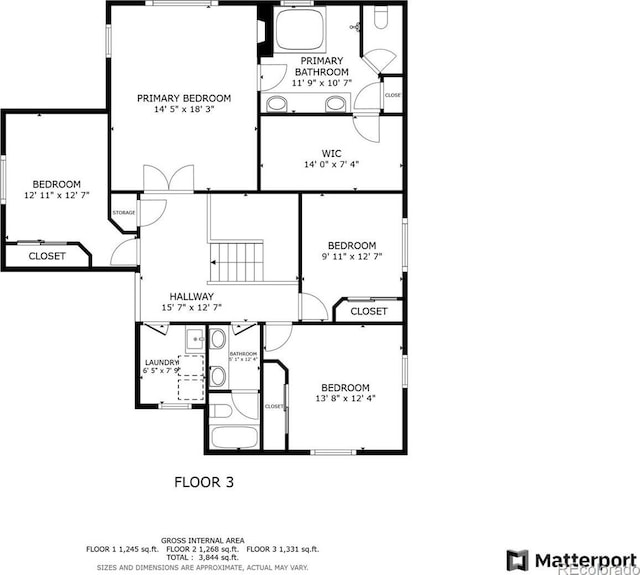 4968 Montvale Dr, Highlands Ranch, CO 80130 - plan