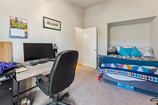 510 Park View Ln, Gypsum, CO 81637 - carpeted bedroom featuring a desk