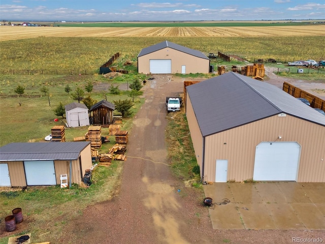 47855 E 88th Ave, Bennett, CO 80102 - overview of rural landscape featuring large plots for crops