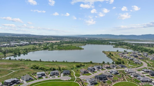 41 Eagle Dr, Littleton, CO 80123 - aerial view of residential area featuring a water and mountain view